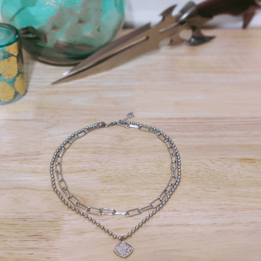 The Slayer Engraved GIRL Necklace