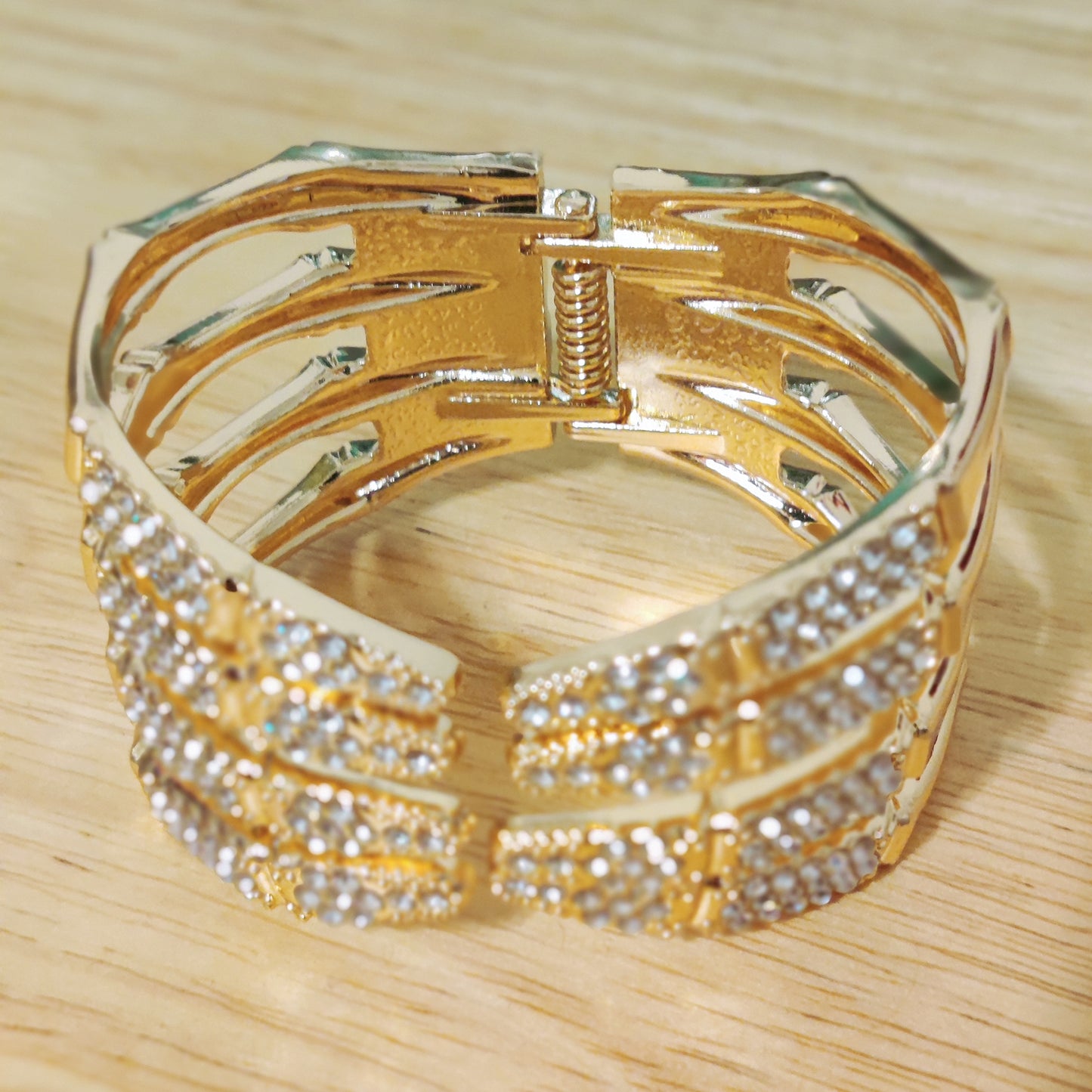 Sexy in the City Austrian Crystal Cuff Bracelet