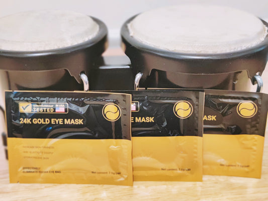 24K Gold Eye Mask